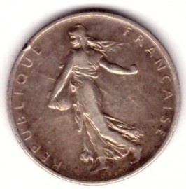 2 франка 1914 год